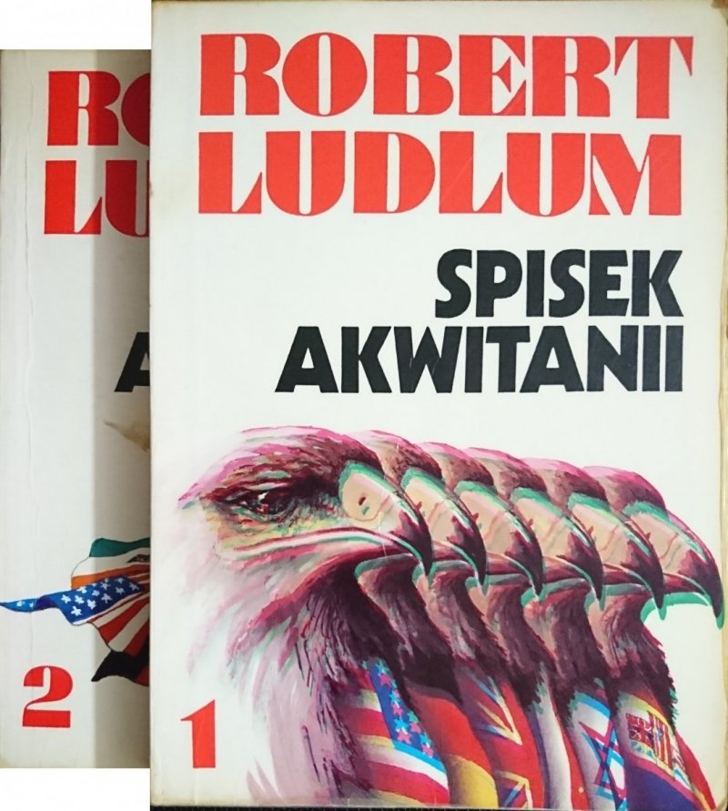 SPISEK AKWITANII TOM 1 i 2 - Robert Ludlum 1992