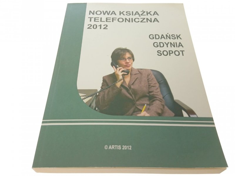 NOWA KSIĄŻKA TELEFONICZNA 2012 GDAŃSK GDYNIA SOPOT