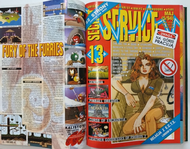 SECRET SERVICE OD 1/93 DO 20/95