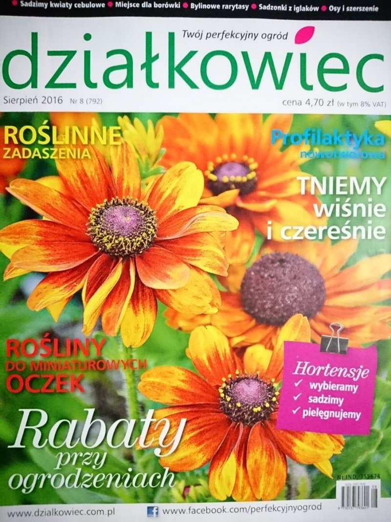 DZIAŁKOWIEC 8-2016
