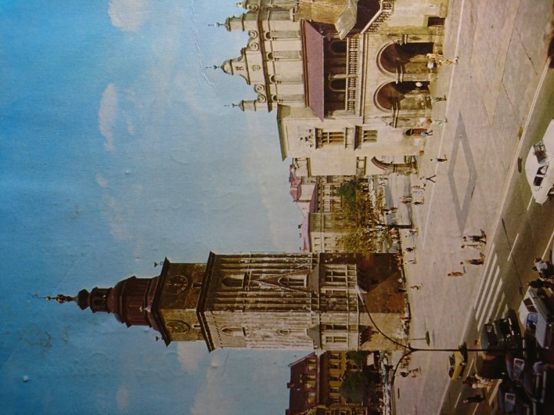 KRAKÓW. RYNEK GŁÓWNY - WIEŻA... FOT. RACZKOWSKI