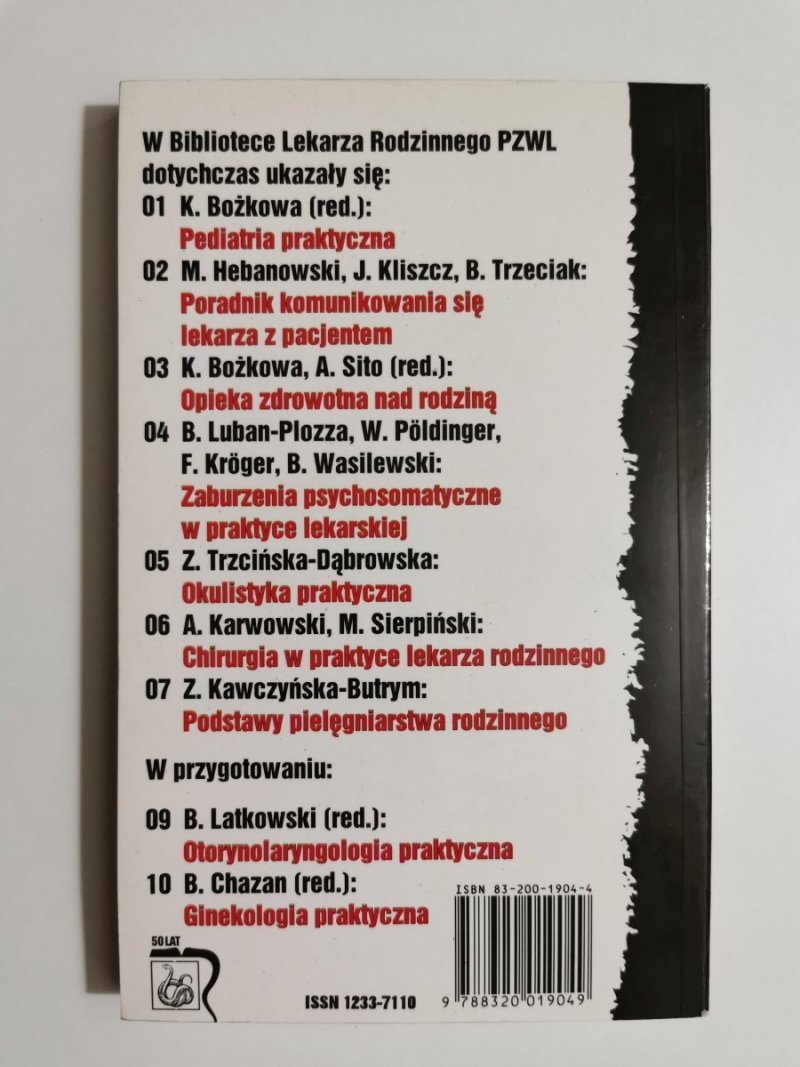 PACJENCI W STARSZYM WIEKU - Bogna Żakowska-Wachelko 1995