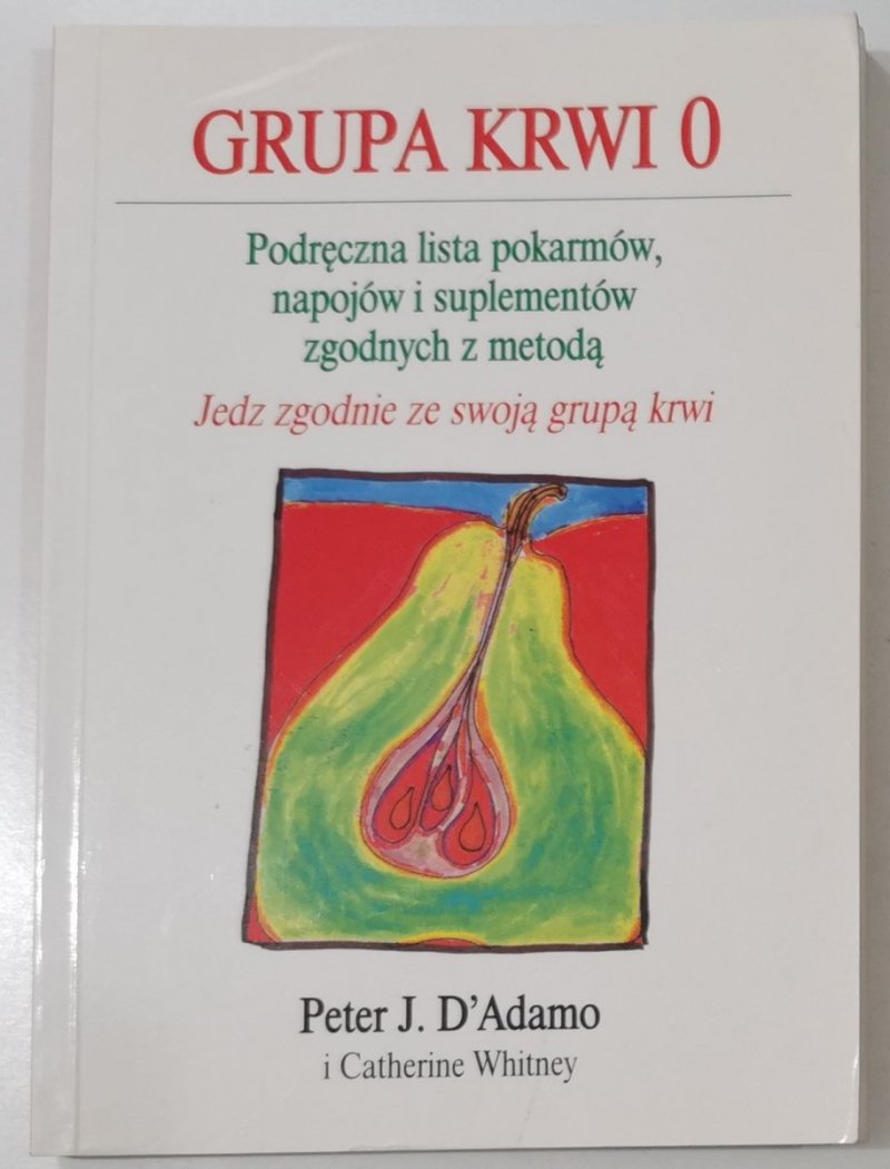 GRUPA KRWI 0. PODRĘCZNA LISTA... - Adamo