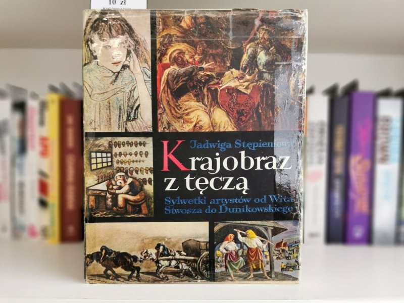KRAJOBRAZ Z TĘCZĄ - Jadwiga Stępieniowa