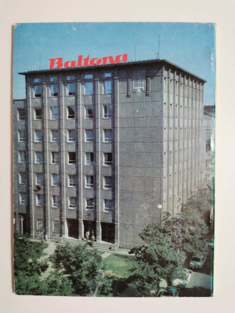 BALTONA CENNIK ARTYKUŁÓW ŻYWNOŚCIOWYCH KRAJOWYCH NA STATKI 1980/1981 