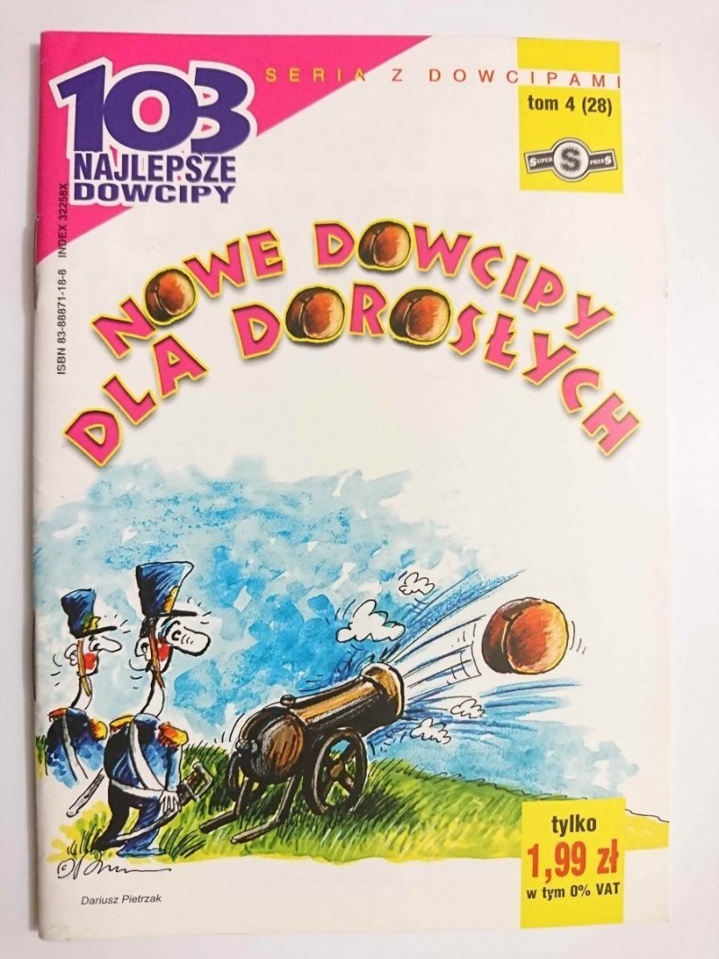 103 NAJLEPSZE DOWCIPY TOM 4 (28) NOWE DOWCIPY DLA DOROSŁYCH
