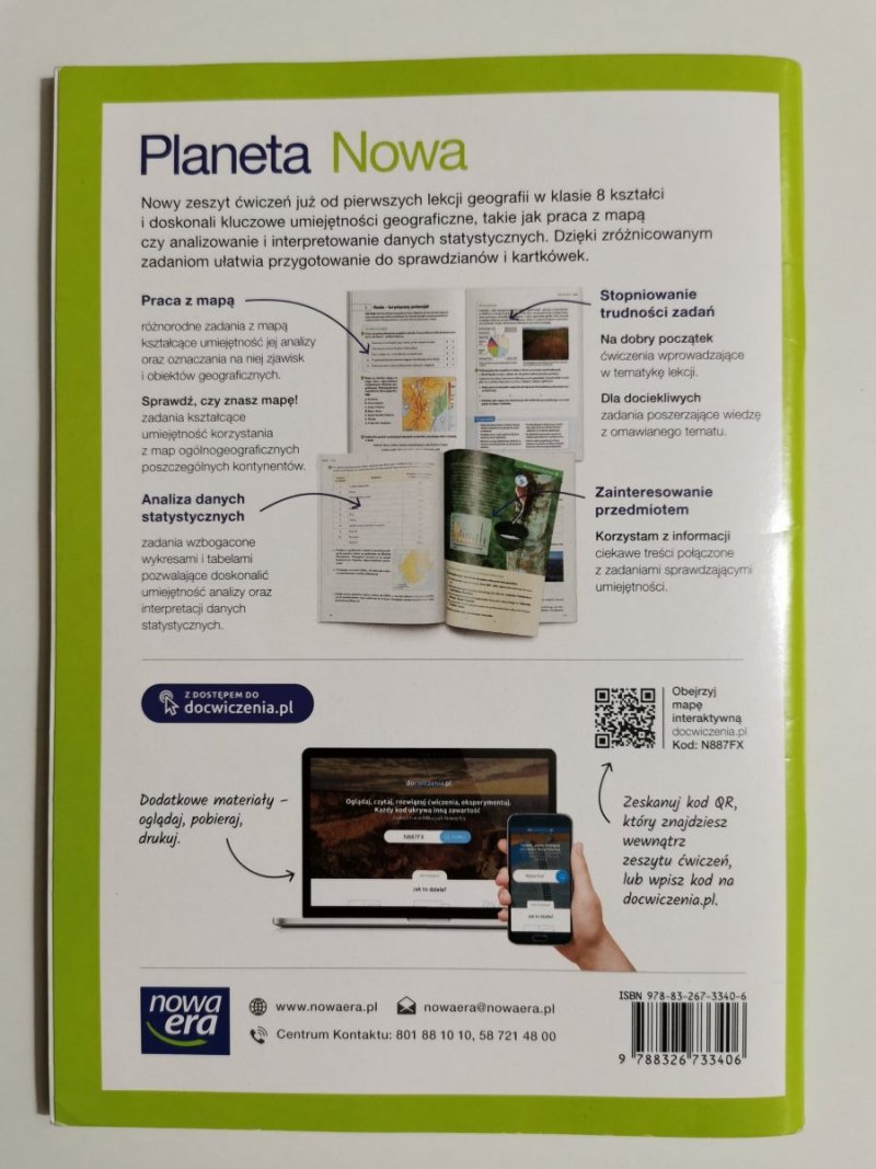 PLANETA NOWA 8 ZESZYT ĆWICZEŃ - Ryszard Przybył 2020