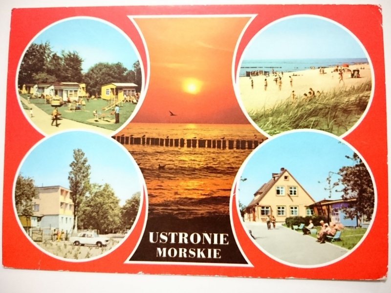 USTRONIE MORSKIE. OŚRODKI WYPOCZYNKOWE POZNAŃSKIEJ FABRYKI MASZYN ŻNIWNYCH FOT. ARASZKIEWICZ I INNI