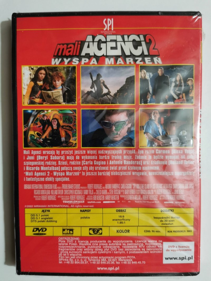 DVD. MALI AGENCI 2. WYSPA MARZEŃ