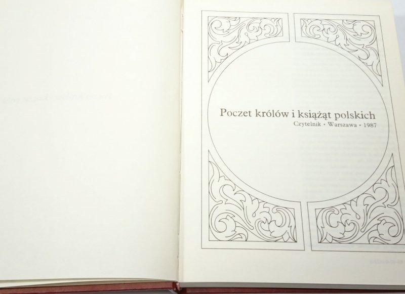 POCZET KRÓLÓW I KSIĄŻĄT POLSKICH 1987