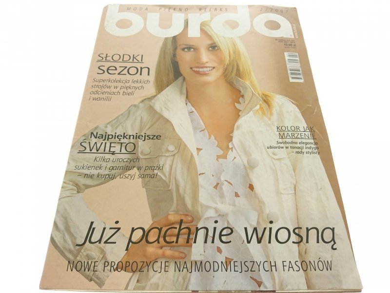 BURDA NR 2/2007 JUŻ PACHNIE WIOSNA