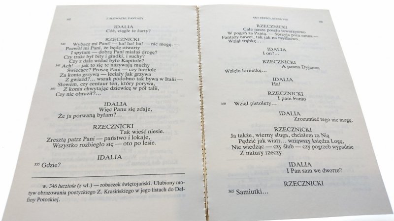 FANTAZY - Juliusz Słowacki 1985
