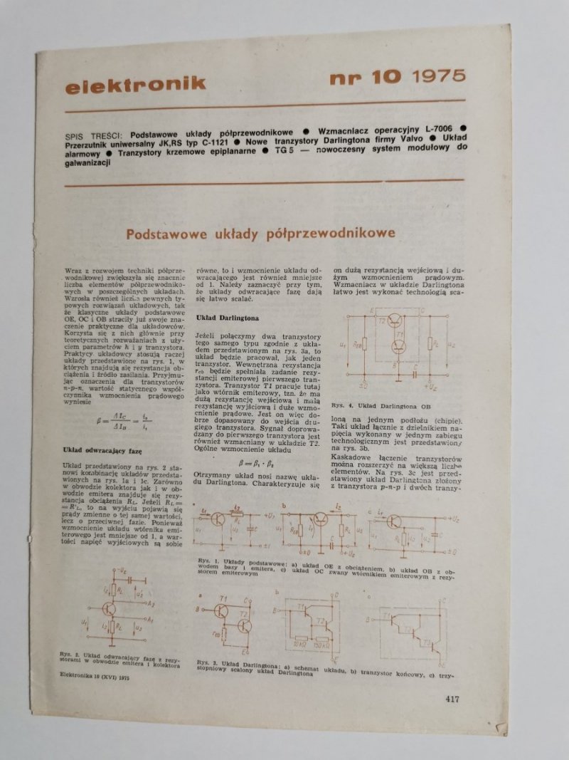 ELEKTRONIK NR 10'75