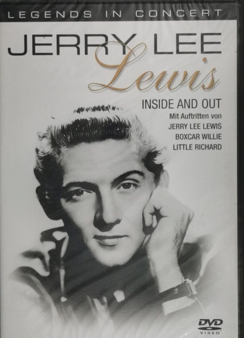 DVD. INSIDE AND OUT JERRY LEE LEWIS. NIEMIECKIE WYDANIE