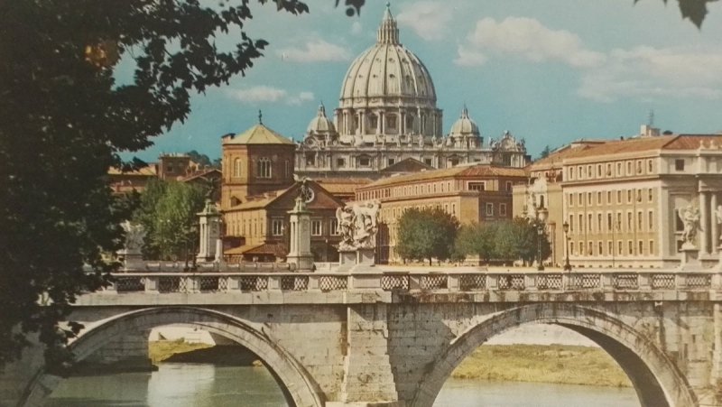 ROMA. BASILICA DI S. PIETRO DAL LUNGOTEVERE