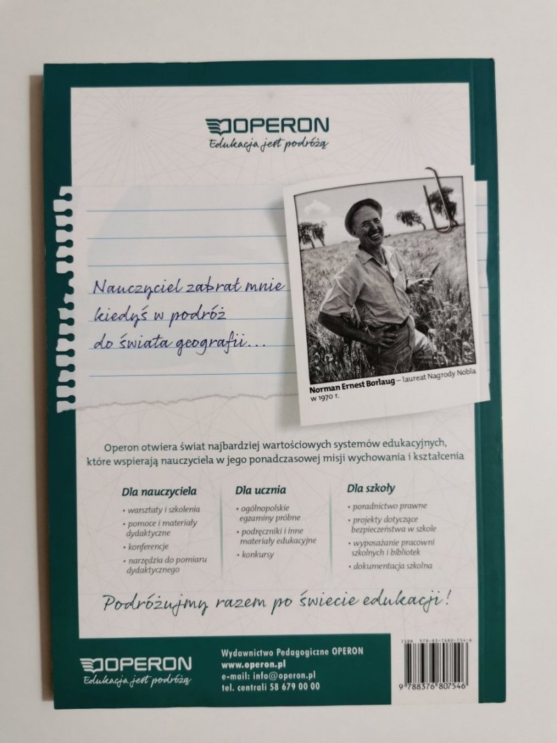 CIEKAWI ŚWIATA PRZYRODA PODRĘCZNIK CZĘŚĆ 4 GEOGRAFIA DLA NAUCZYCIELI 2013