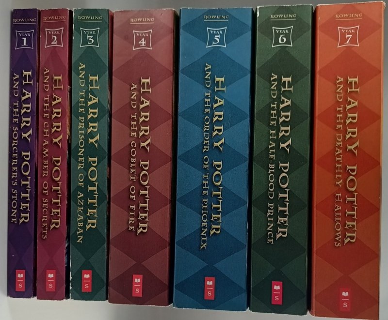 HARRY POTTER. komplet w jęz. ang. - J.K. Rowling