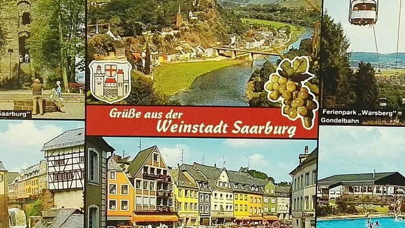 GRUSSE AUS DER WEINSTADT SAARBURG