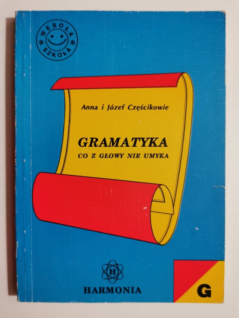 GRAMATYKA CO Z GŁOWY NIE UMYKA - Anna Częścikowa