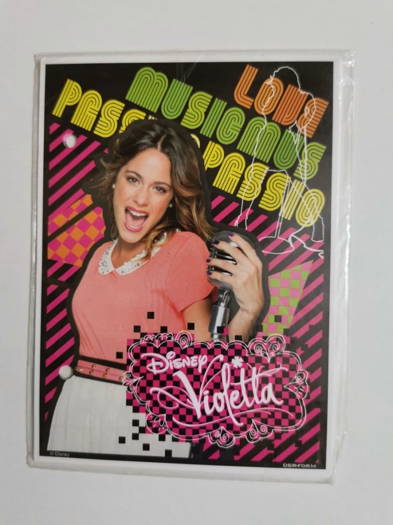 DISNEY VIOLETTA KARTKI DO SEGREGATORA