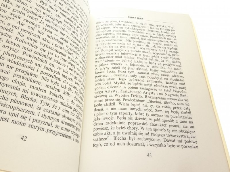 PRASKA ORGIA - Philip Roth 1991