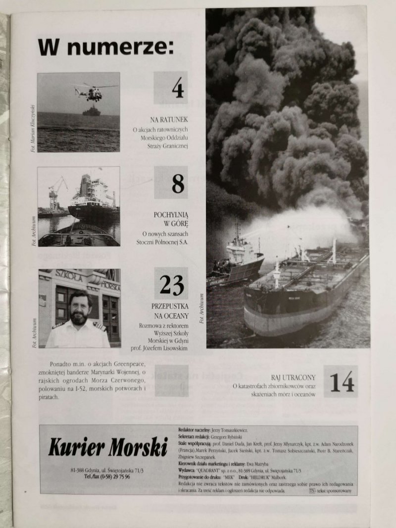 KURIER MORSKI NR 10 1995