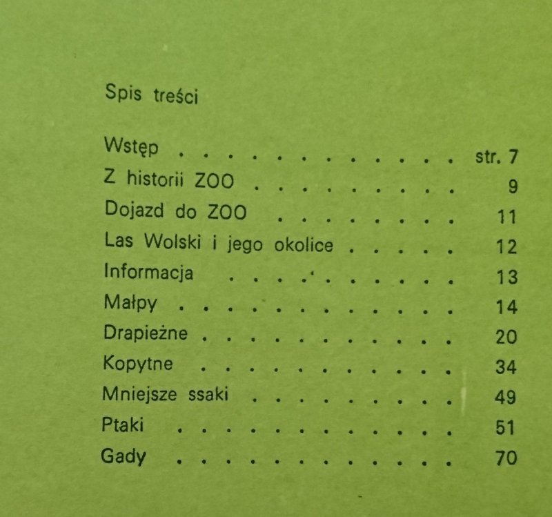 ZOO KRAKOWSKIE - Stanisław Czerny