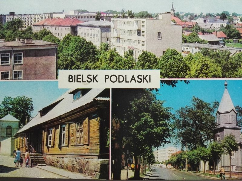 BIELSK PODLASKI. WIDOK OGÓLNY... FOT. J. TYMIŃSKI