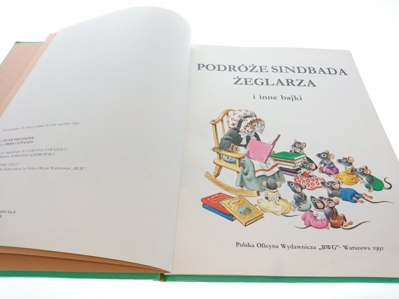 PODRÓŻE SINDBADA ŻEGLARZA I INNE BAJKI 
