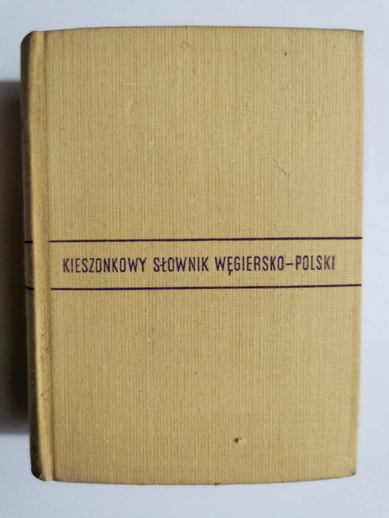 KIESZONKOWY SŁOWNIK WĘGIERSKO-POLSKI POLSKO-WĘGIERSKI