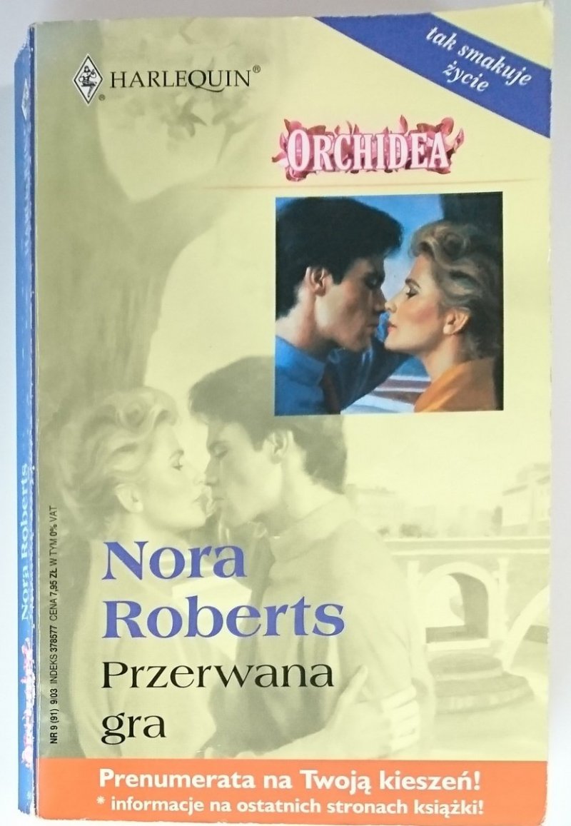PRZERWANA GRA - Nora Roberts 2003