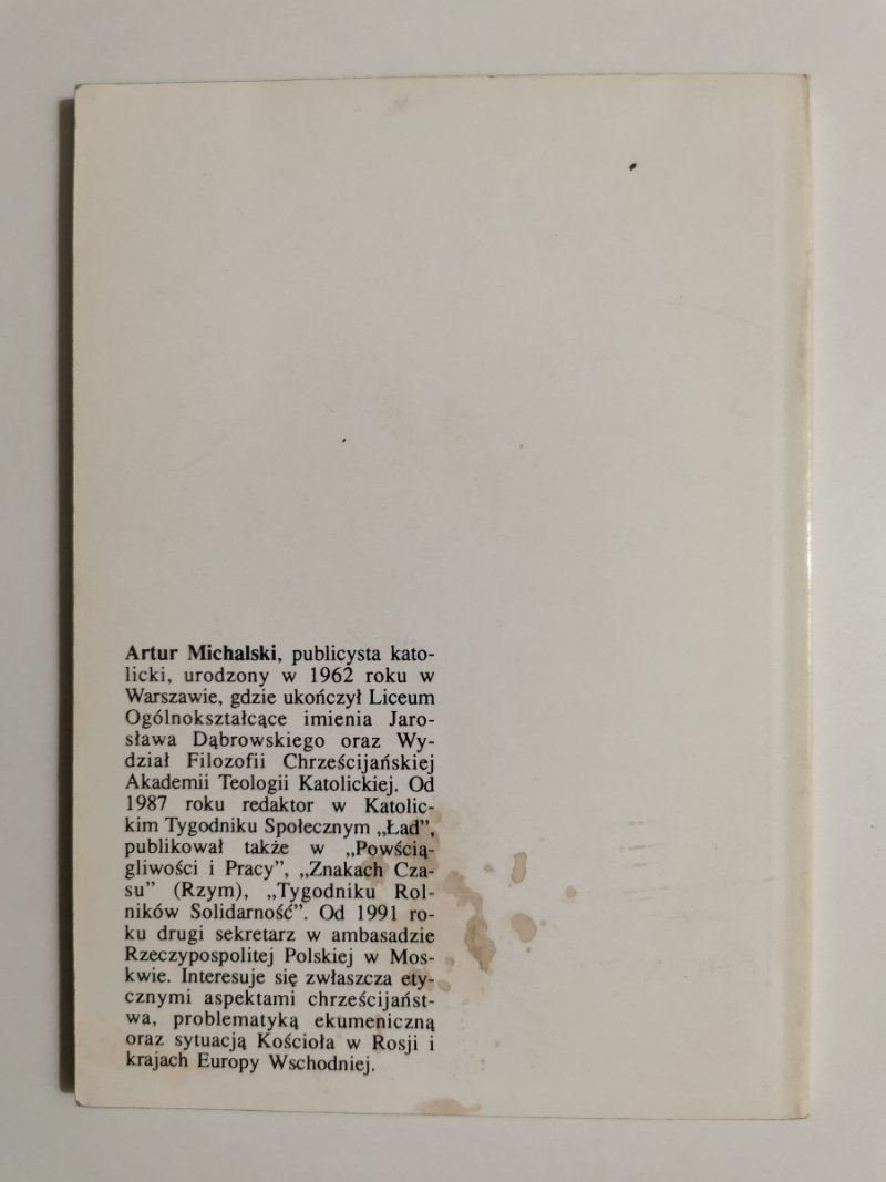 NA GRUZACH TOTALITARYZMU - Artur Michalski 1991