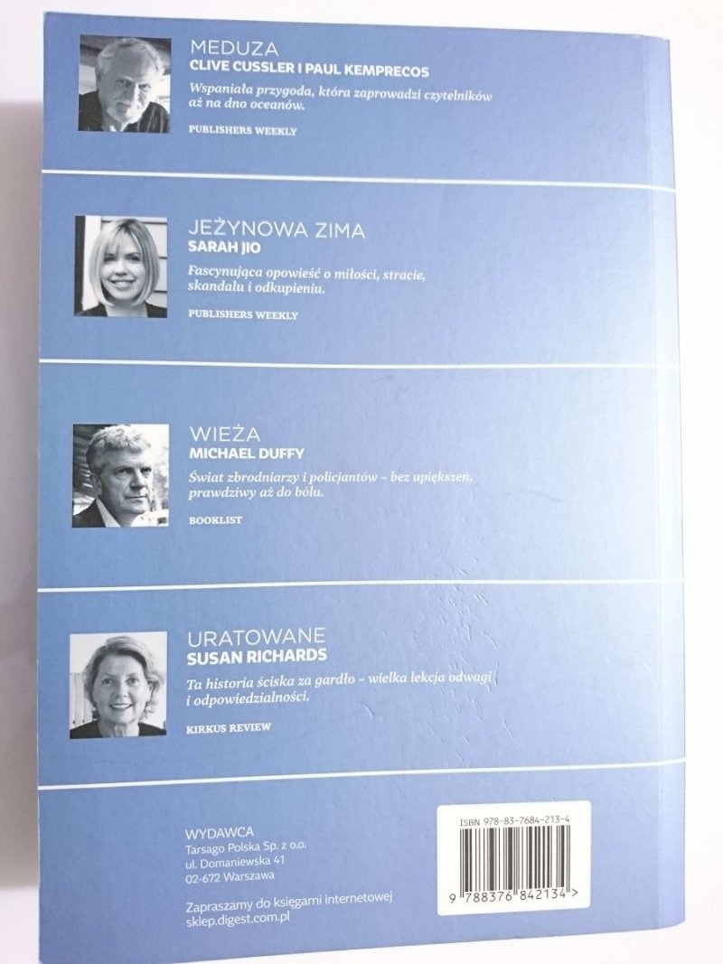 KSIĄŻKI WYBRANE. MEDUZA – Clive Cussler 2015