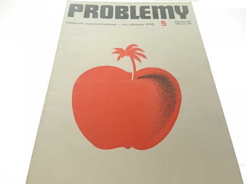 PROBLEMY. NAUKOWY MIESIĘCZNIK POPULARNY NR 5 1979