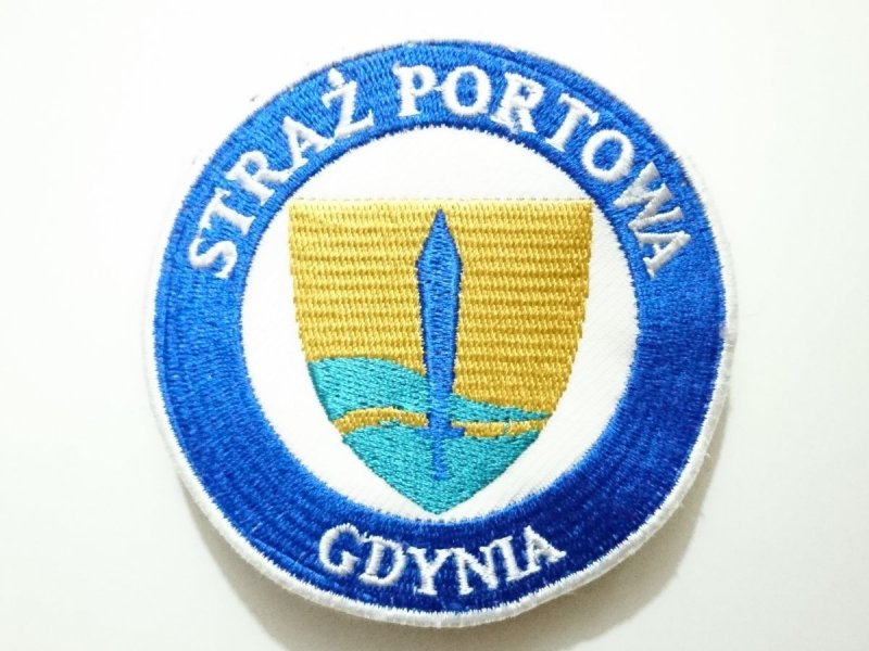 STRAŻ PORTOWA GDYNIA. NASZYWKA MATERIAŁOWA
