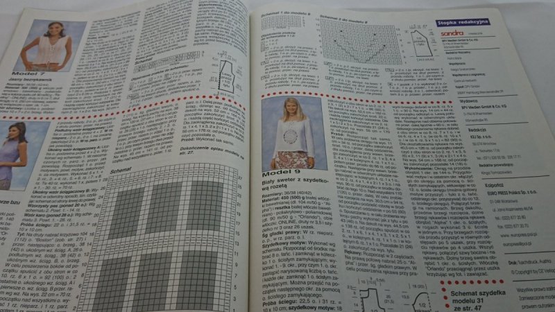 SANDRA DZIANINY ZESZYT NR 03/2003 ŚWIEŻOŚĆ, RADOŚĆ