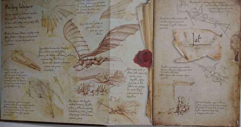 WYNALAZKI LEONARDA DA VINCI Z PIĘCIOMA MODELAMI DO SAMODZIELNEGO ZŁOŻENIA