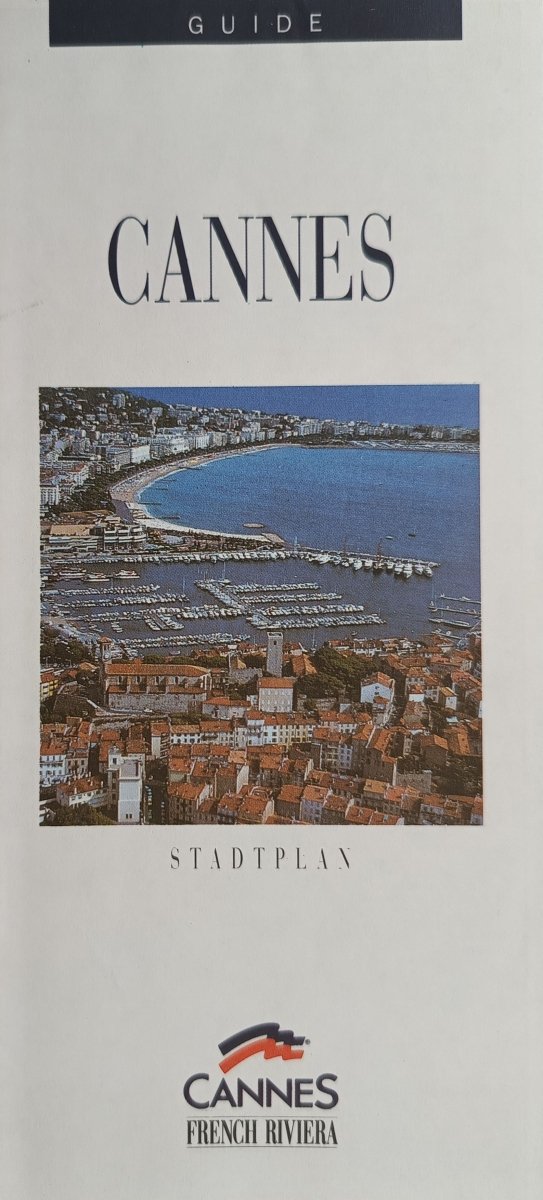 CANNES GUIDE STADTPLAN