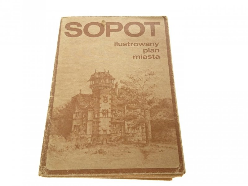 SOPOT. ILUSTROWANY PLAN MIASTA 1983