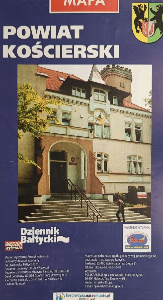 MAPA POWIAT KOŚCIERSKI
