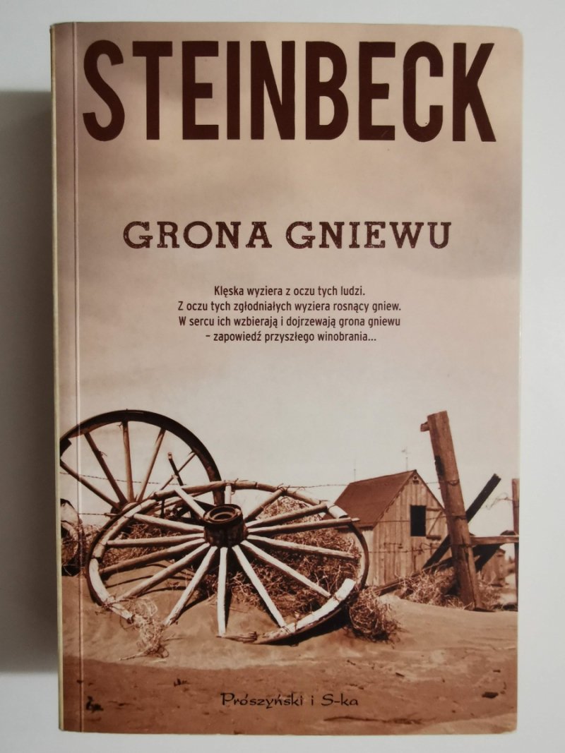 GRONA GNIEWU - John Steinbeck
