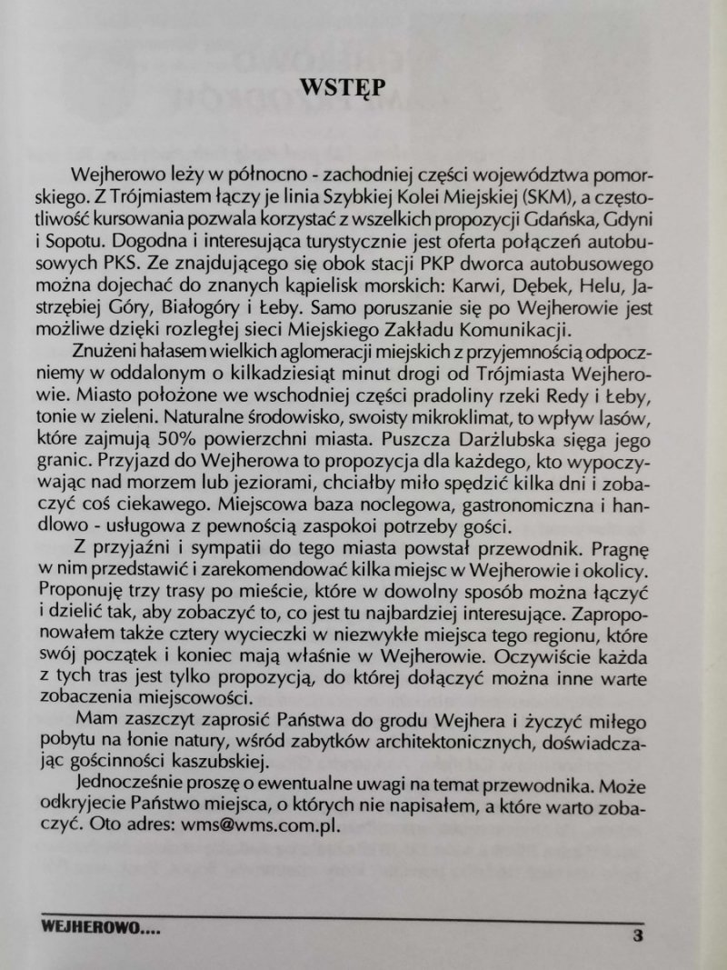 PRZEWODNIK PO WEJHEROWIE I OKOLICACH 