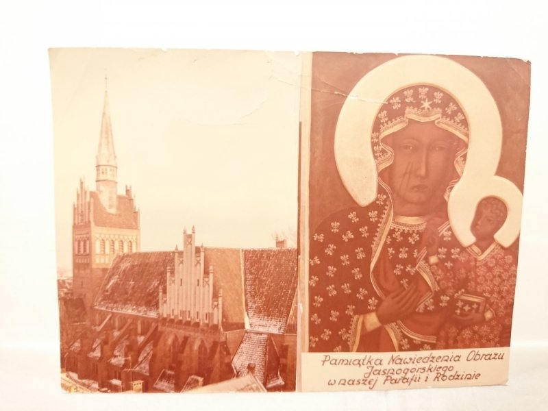 PAMIĄTKA NAWIEDZENIA OBRAZU JASNOGÓRSKIEGO
