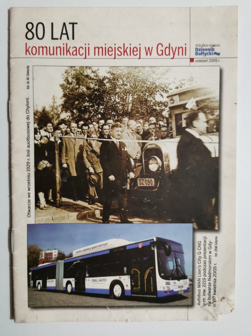 80 LAT KOMUNIKACJI MIEJSKIEJ W GDYNI