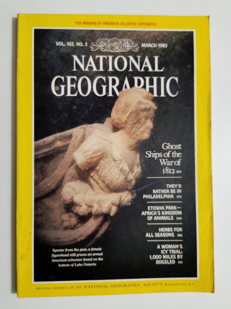 NATIONAL GEOGRAPHIC VOL. 163, NO.3 MARCH 1983