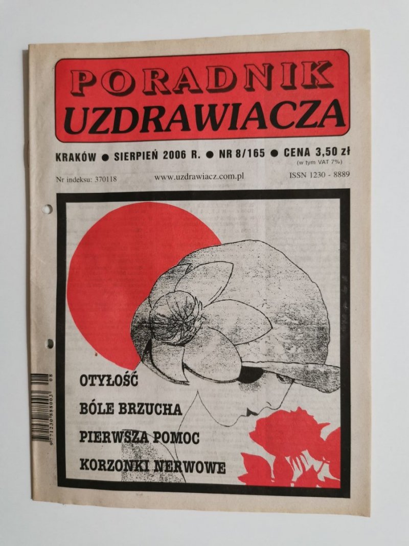 PORADNIK UZDRAWIACZA NR 8/165 SIERPIEŃ 2006 r.