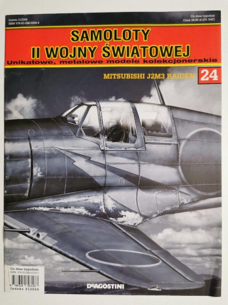 SAMOLOTY II WOJNY ŚWIATOWEJ NR 24