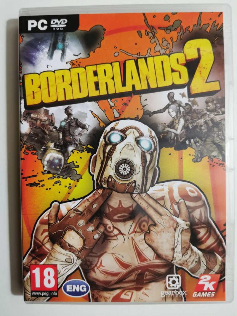 PC DVD-ROM BORDERLANDS 2