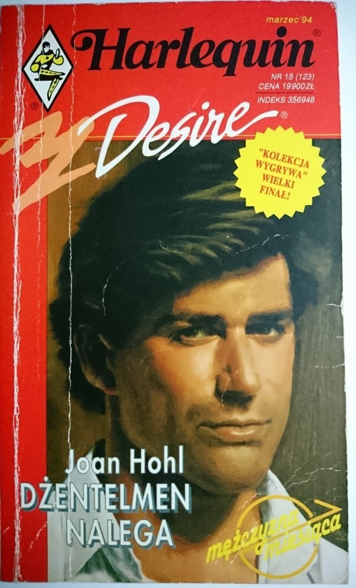 DŻENTELMEN NALEGA - Joan Hohl 1994