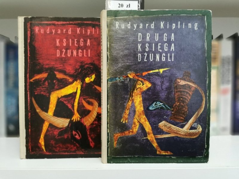 KSIĘGA DŻUNGLI I DRUGA KSIĘGA DŻUNGLI - Rudyard Kipling